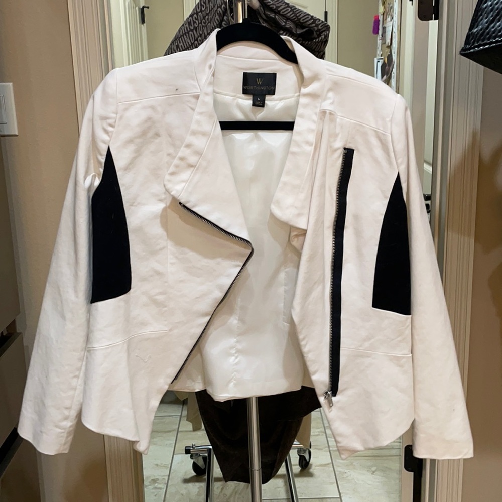 White blazer